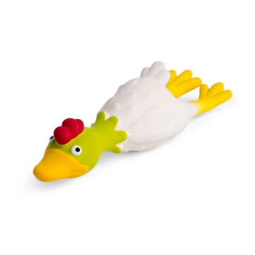 Petface Latex Chicken Squeak Dog Toy, Small