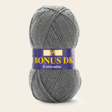 Hayfield Bonus DK - 790 Dark Grey Mix