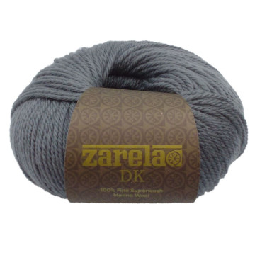 Zarela DK 100% Fine Superwash Merino Wool, 12771 Slate