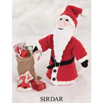 Sirdar Snuggly Snowflake Hayfield Bonus Santa Downloadable Knitting Pattern