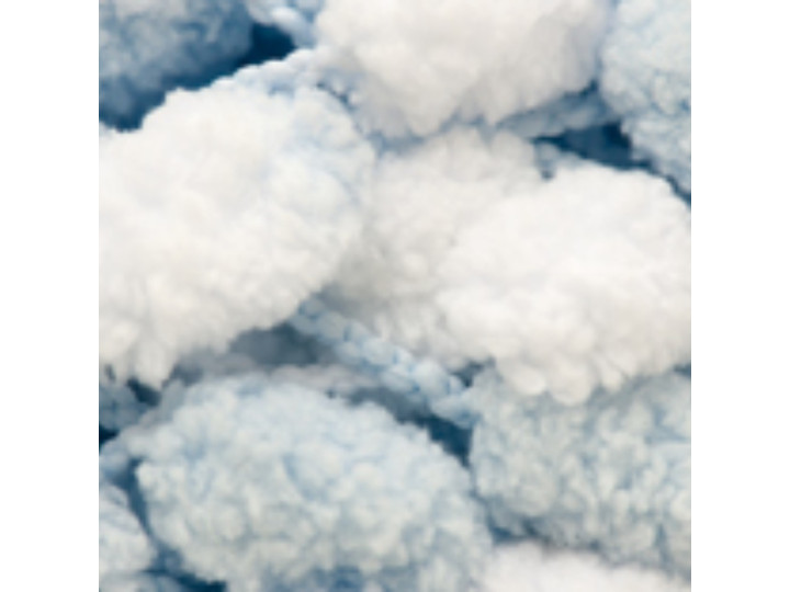 Rico Creative POMPON - 011 Baby-Blue-White
