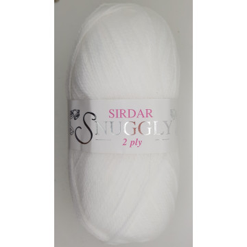 Sirdar Snuggly ***2 Ply*** 251 White