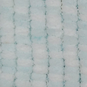 Zarela Baby Pom Pom Yarn 200g - 10 White-Mint
