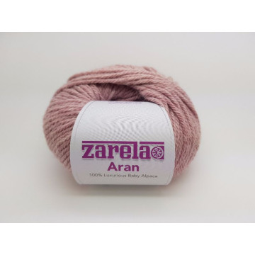 Zarela Aran Super Soft 100% Luxurious Baby Alpaca Yarn - Dusky Pink