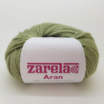Zarela Aran Super Soft 100% Luxurious Baby Alpaca Yarn - Green
